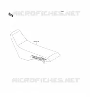 SEAT voor Kawasaki KLX650R 1994