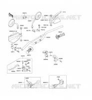 HANDLEBAR voor Kawasaki KLX650 1993