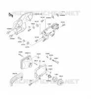 LENS(S) voor Kawasaki KLX650 1993