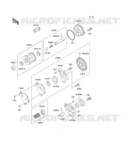 OIL PUMP voor Kawasaki KLX650 1993