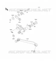 SHIFT voor Kawasaki KLX650 1993