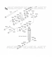 SUSPENSION voor Kawasaki KLX650 1993