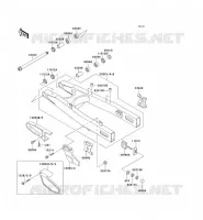 SWINGARM voor Kawasaki KLX650 1993