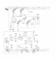 SWITCH voor Kawasaki KLX650 1993