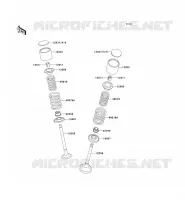 VALVE voor Kawasaki KLX650 1993