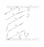 CABLES voor Kawasaki KLX650 1993