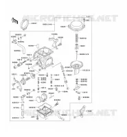 CARBURETOR voor Kawasaki KLX650 1993