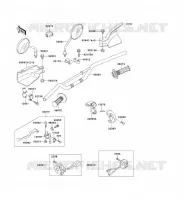 HANDLEBAR voor Kawasaki KLX650 1993