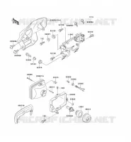 LENS(S) voor Kawasaki KLX650 1993
