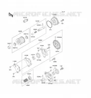 OIL PUMP voor Kawasaki KLX650 1993