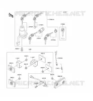 SWITCH voor Kawasaki KLX650 1993
