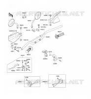 HANDLEBAR voor Kawasaki KLX650 1995