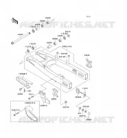SWINGARM voor Kawasaki KLX650 1995