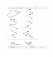 TOOL voor Kawasaki KLX650 1995