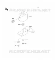METERS voor Kawasaki KLX650 1996