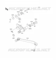 SHIFT voor Kawasaki KLX650 1996