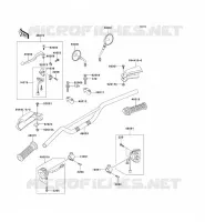 HANDLEBAR voor Kawasaki KMX125 2000