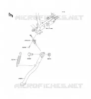 STAND voor Kawasaki KMX125 2000