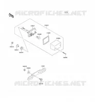 TAILIGHT(S) voor Kawasaki KMX125 2000