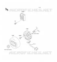 GENERATOR voor Kawasaki KMX125 2000