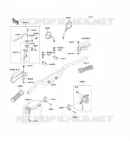 HANDLEBAR voor Kawasaki KMX125 2000