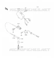 IGNITION SYSTEM voor Kawasaki KMX125 2000