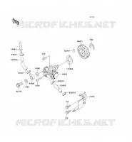 OIL PUMP voor Kawasaki KMX125 2000
