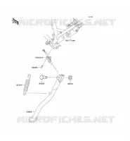 STAND voor Kawasaki KMX125 2000