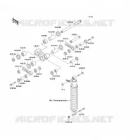 SUSPENSION voor Kawasaki KMX125 2000