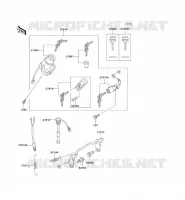 SWITCH voor Kawasaki KMX125 2000