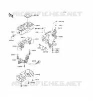 METERS voor Kawasaki KMX125 2001