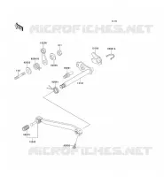 SHIFT voor Kawasaki KMX125 2001