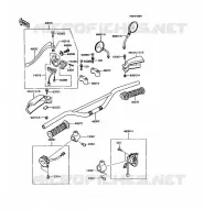 HANDLEBAR voor Kawasaki KMX125 1992