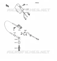 IGNITION SYSTEM voor Kawasaki KMX125 1992