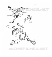 LENS(S) voor Kawasaki KMX125 1992