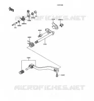 SHIFT voor Kawasaki KMX125 1992
