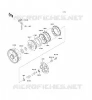 CLUTCH voor Kawasaki KMX125 2001