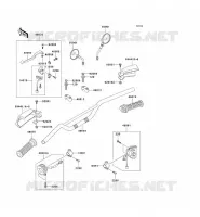 HANDLEBAR voor Kawasaki KMX125 2001