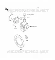 OPTION PARTS voor Kawasaki KMX125 2001