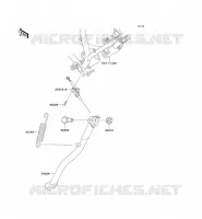 STAND voor Kawasaki KMX125 2001