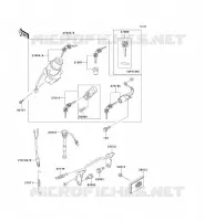 SWITCH voor Kawasaki KMX125 2001