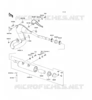 EXHAUST voor Kawasaki KMX125 2002