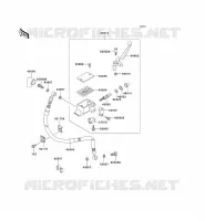 FRONT MASTER CYLINDER voor Kawasaki KMX125 2002