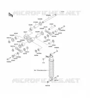 SUSPENSION voor Kawasaki KMX125 2002