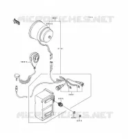 ACCESSORY voor Kawasaki KZ1000 POLICE 1999