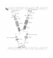 VALVE voor Kawasaki KZ1000 POLICE 1999