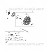 FRONT HUB voor Kawasaki J300 2014
