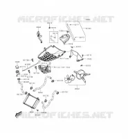RADIATOR voor Kawasaki J300 2014