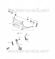 STAND voor Kawasaki J300 2014