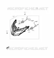 LENS(S) voor Kawasaki J300 2015